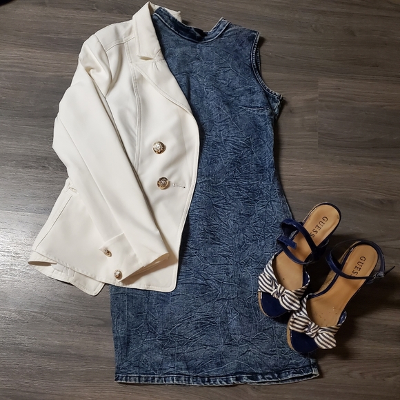 Denim Dress.💙 - Picture 3 of 7